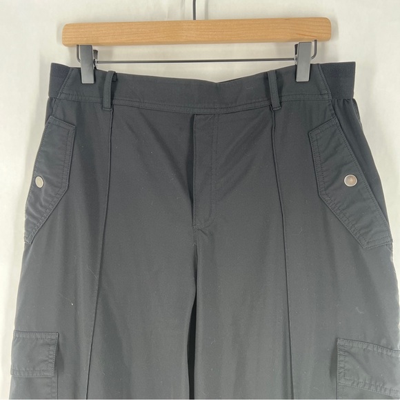Athleta Vienna Pull-On Cargo Pant Black Lightweight Stretch Size 14 - Picture 4 of 16